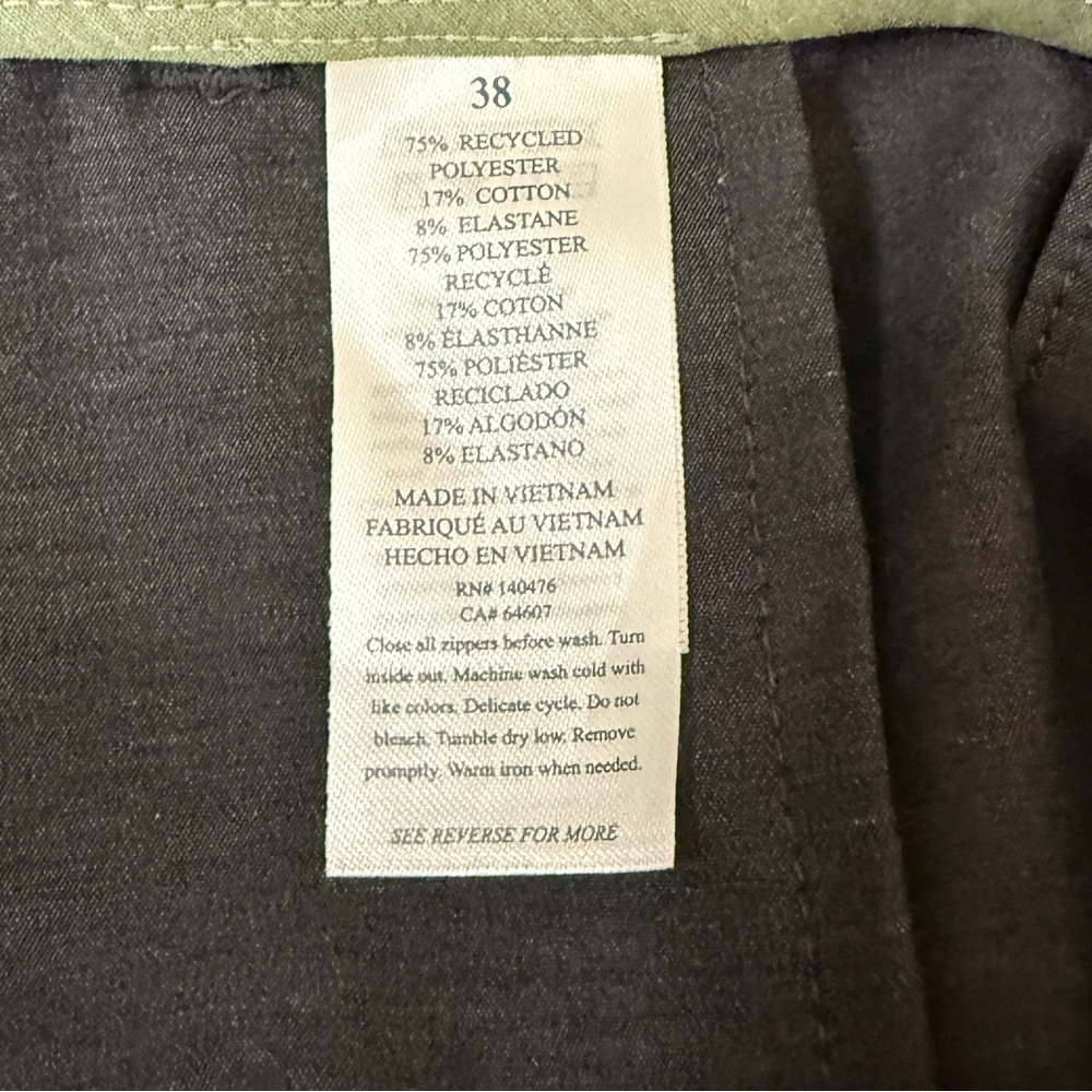 Faherty Men’s All Day 9” Shorts | Charcoal Grey | Size 38” - Picture 6 of 6